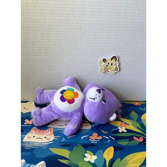 Care Bears 2003 Light Purple Harmony Bear Plush Stuffed Animal Toy Doll - Picture 8 of 12